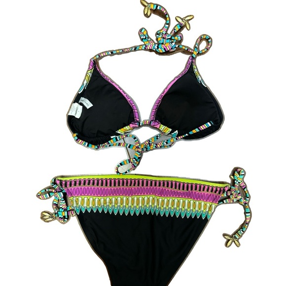 Trina Turk Plumas Bikini Sz 6 - Picture 8 of 9